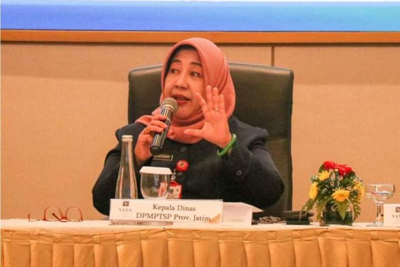 DYAH WAHYU ERMAWATI, MA, Kepala Dinas Penanaman Modal dan Pelayanan Terpadu Satu Pintu Provinsi Jawa Timur ditunjuk sebagai Pjs Bupati Trenggalek