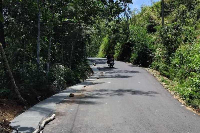 Jalan lingkar yang menghubungkan Pule - Bangunsari