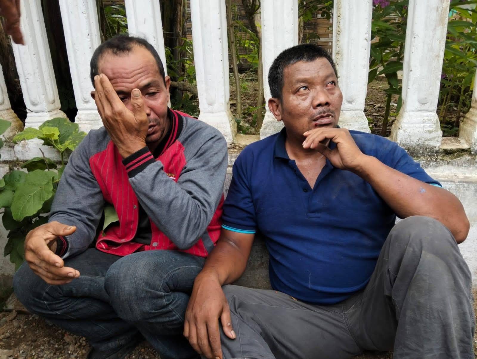 Dua orang Terduga pencuri burung