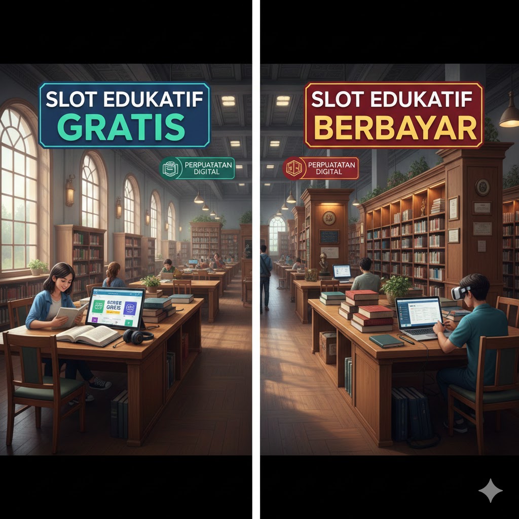 Slot Edukatif Gratis vs Berbayar